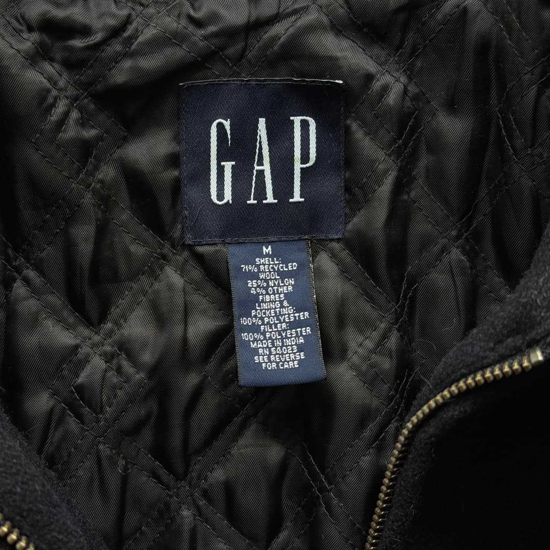 90s 올드갭 울 블루종 자켓 상품이미지5