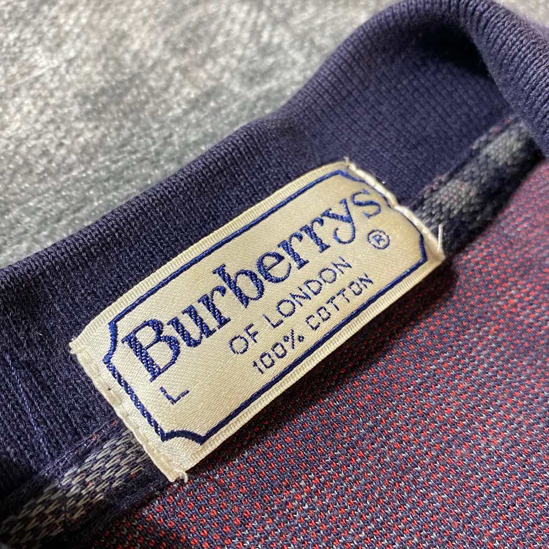 - 90s Burberrys 버버리 노바체크 피케티 상품이미지5