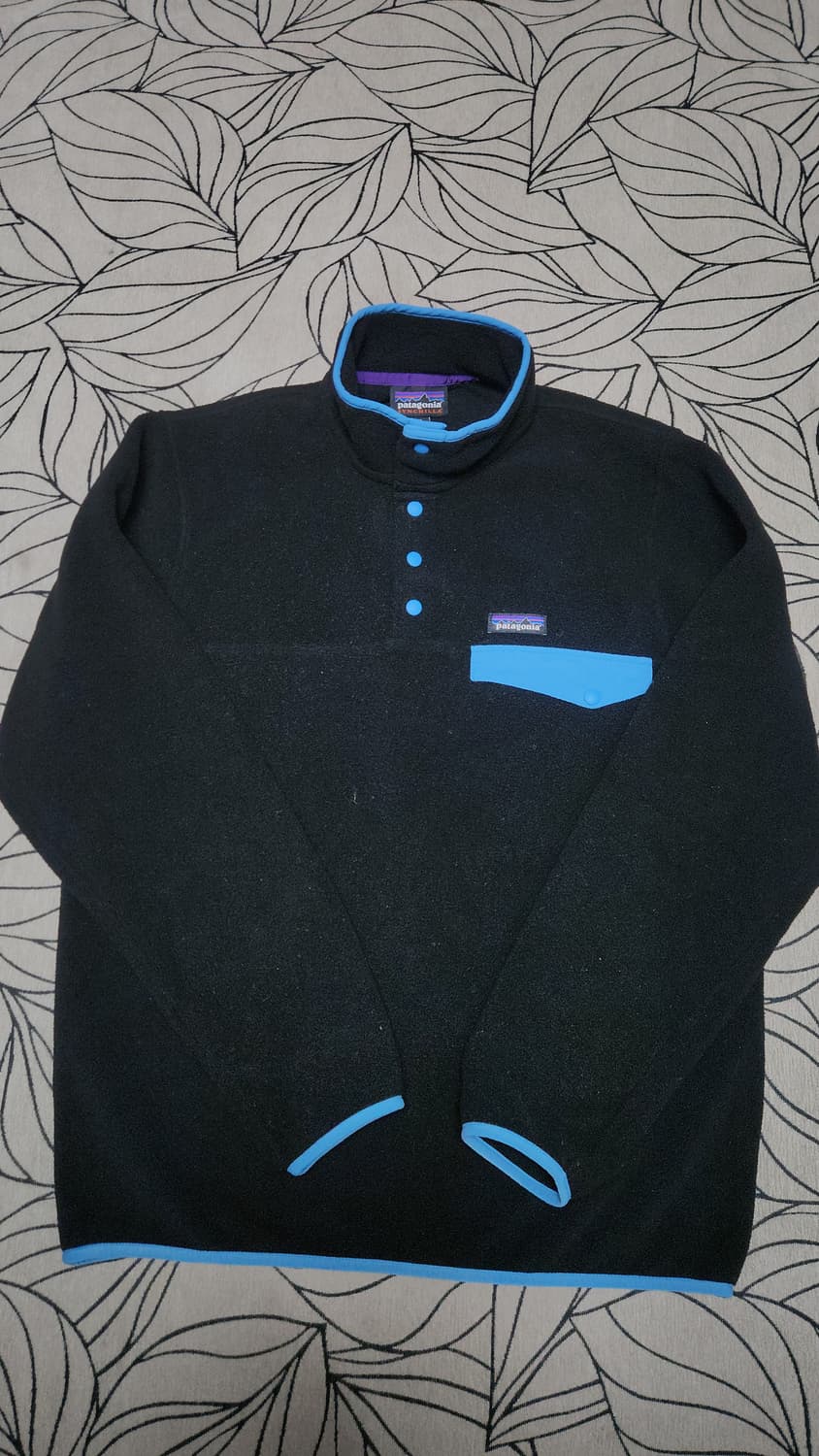 파타고니아 신칠라 Patagonia synchilla snap t 블랙 상품이미지1