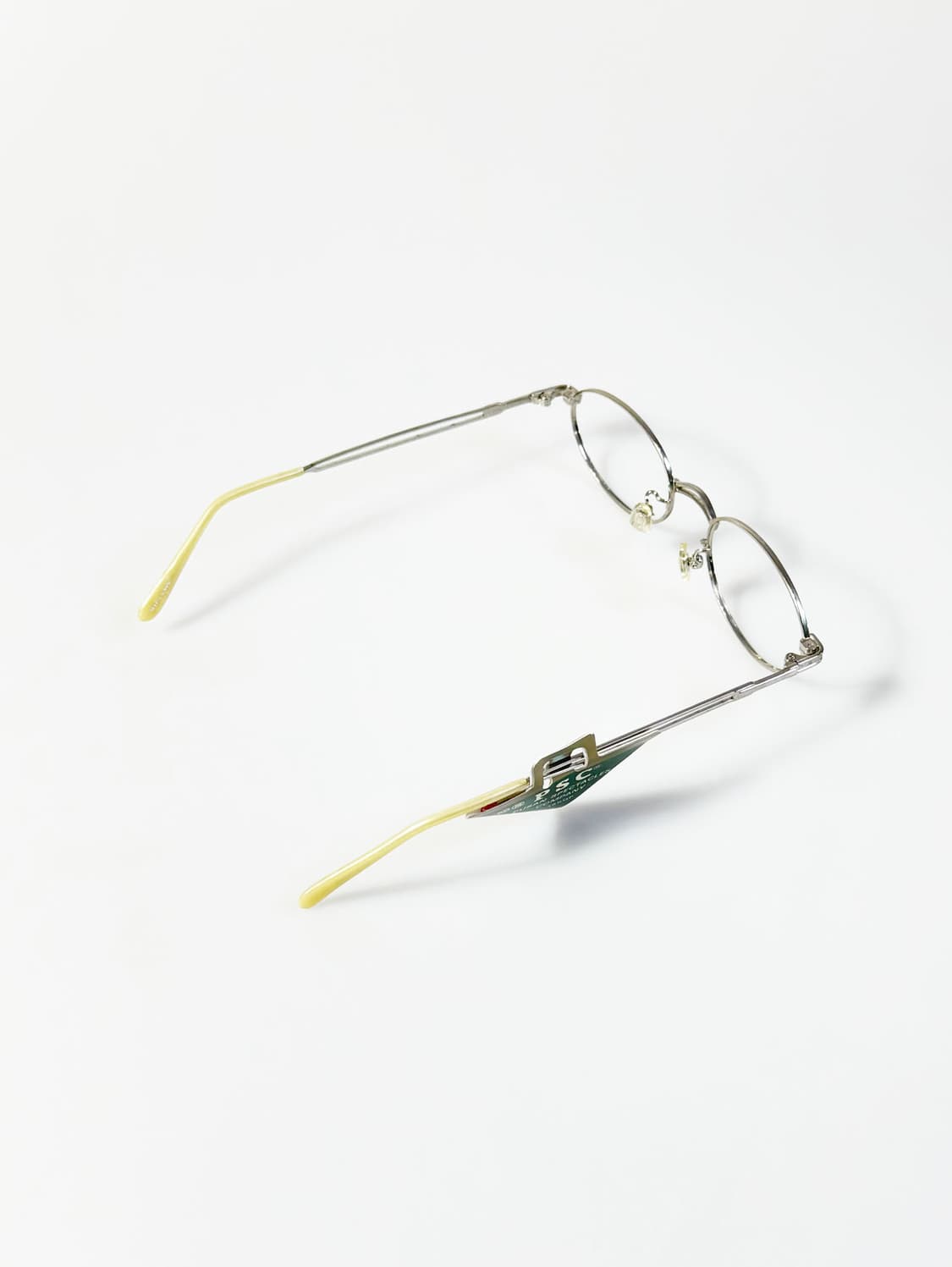 P.S.C.FASHION 실버메탈 슬림 오벌 프레임 빈티지 안경 상품이미지4