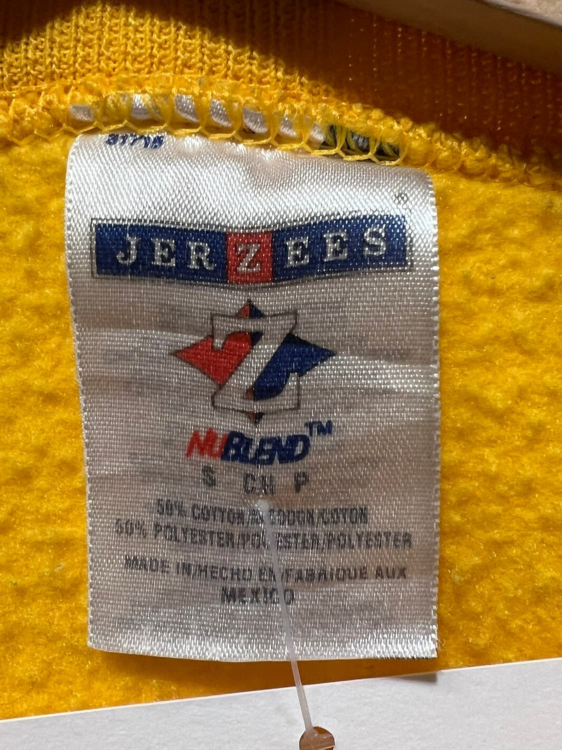 10s [S] 저지스 유니버시티 풋볼 옐로우 맨투맨 상품이미지6