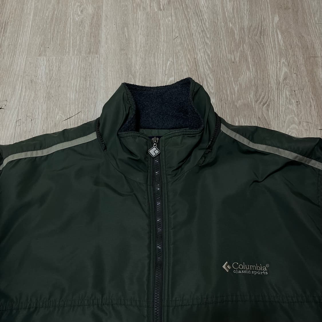 컬럼비아 클래식 올드스쿨 기모 바람막이 자켓 XL/105 상품이미지2
