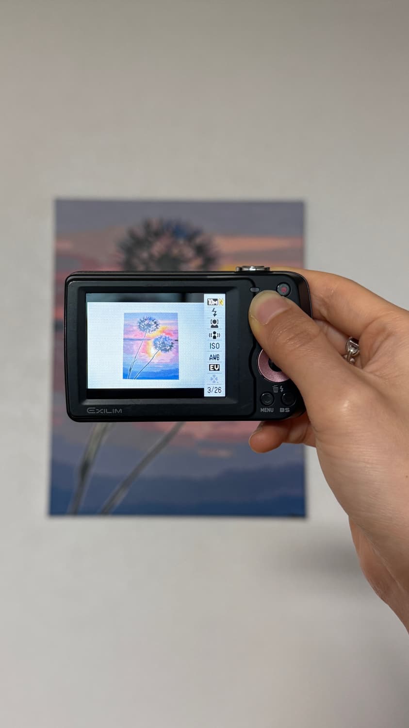 카시오 엑슬림 ex-z33 베이비 핑크 상품이미지7