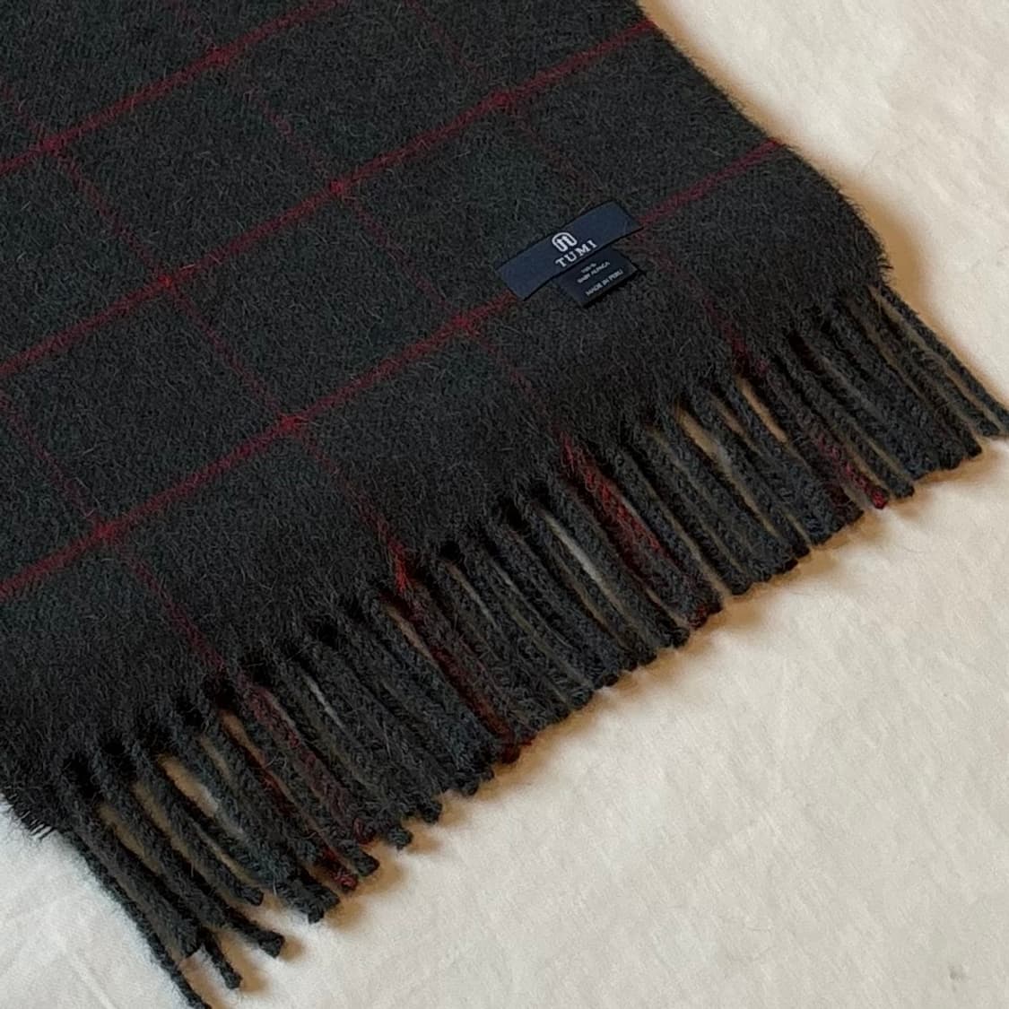 TUMI 페루 베이비 알파카 100 머플러 상품이미지1