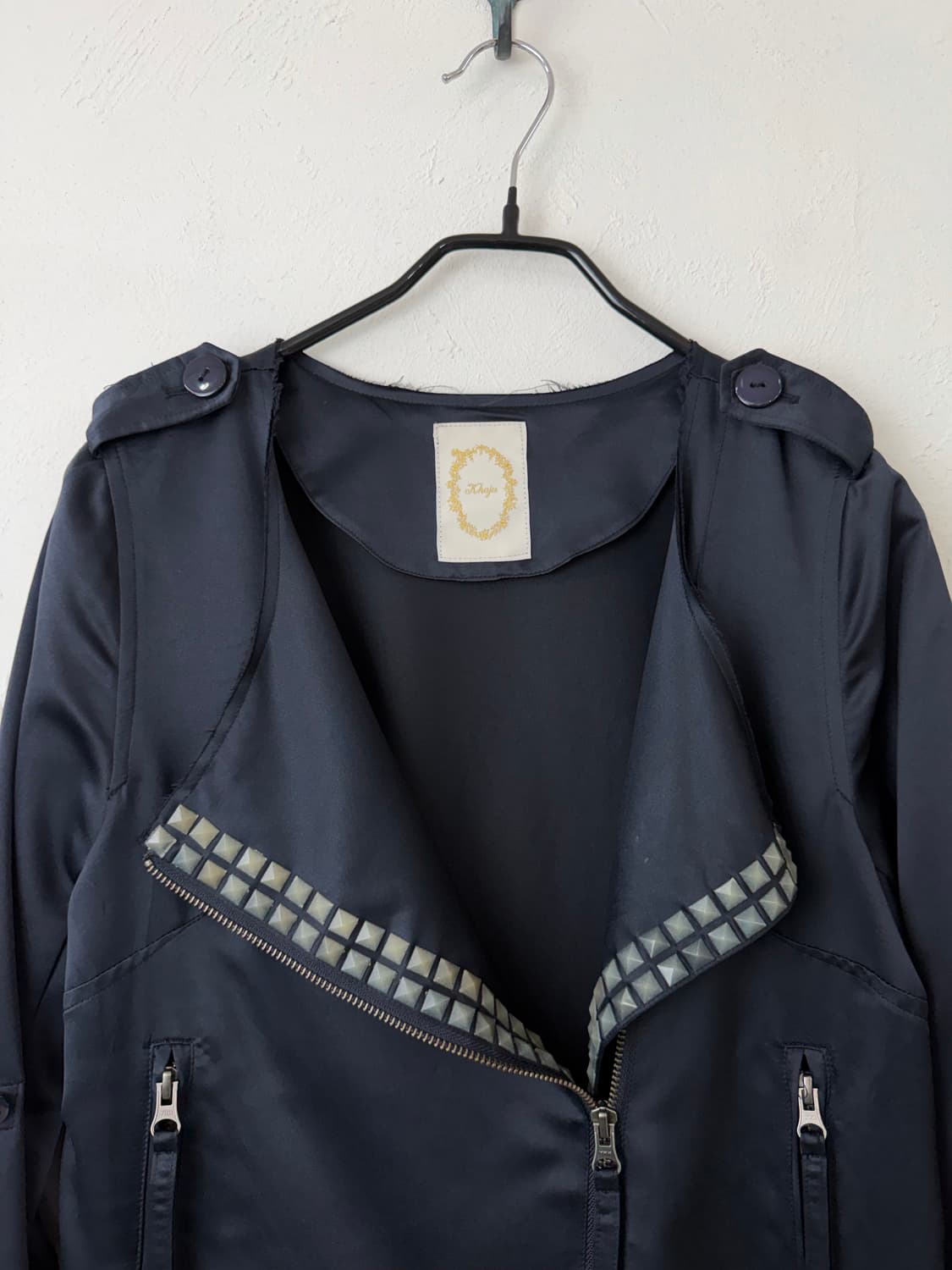 Khaju 스터디드 라이더 자켓 상품이미지3