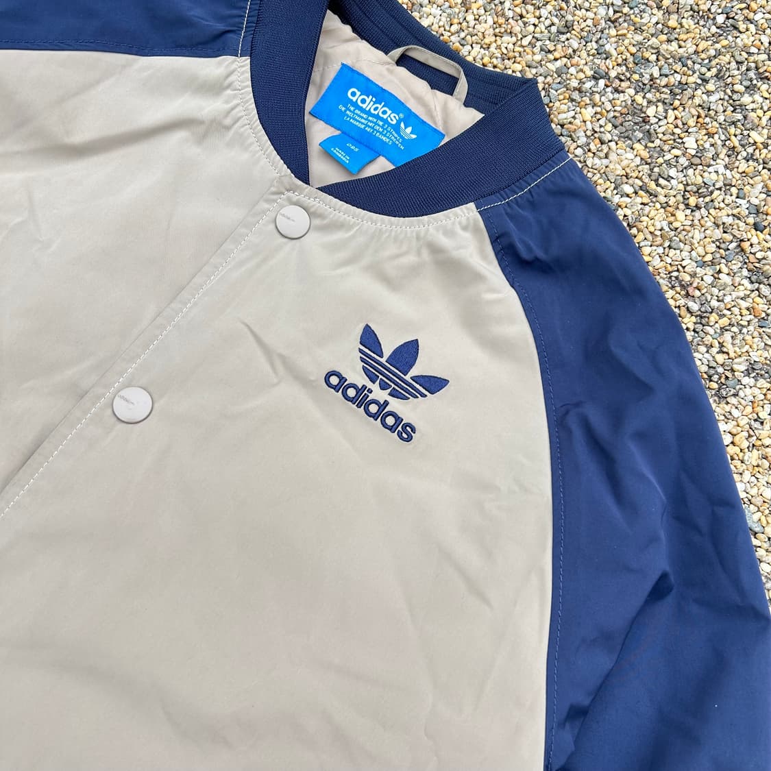 아디다스(ADIDAS) 베이지 배색 코치자켓 상품이미지4