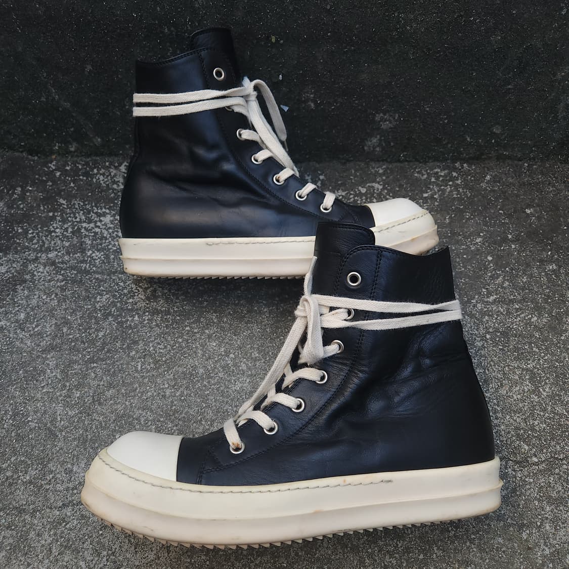 [39.5] 릭오웬스 2016ss 하이 라몬즈 (250~255) 상품이미지3