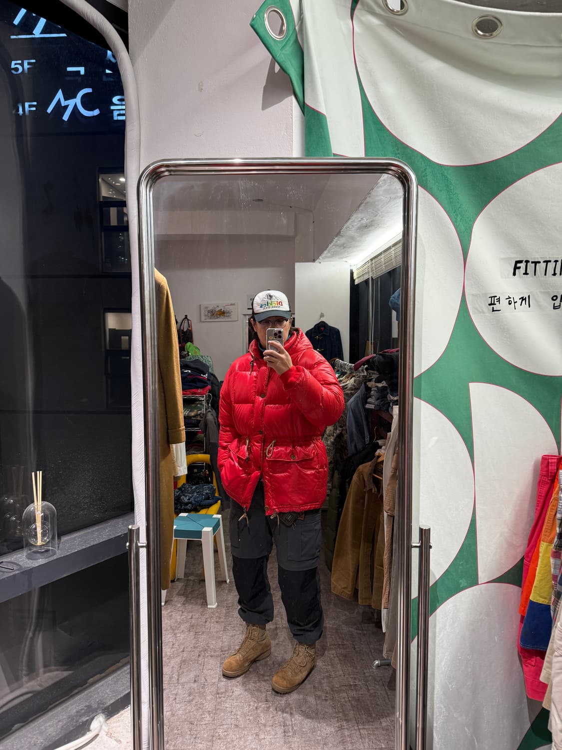 폴로 랄프로렌 유콘패딩 레드 XXL  상품이미지6