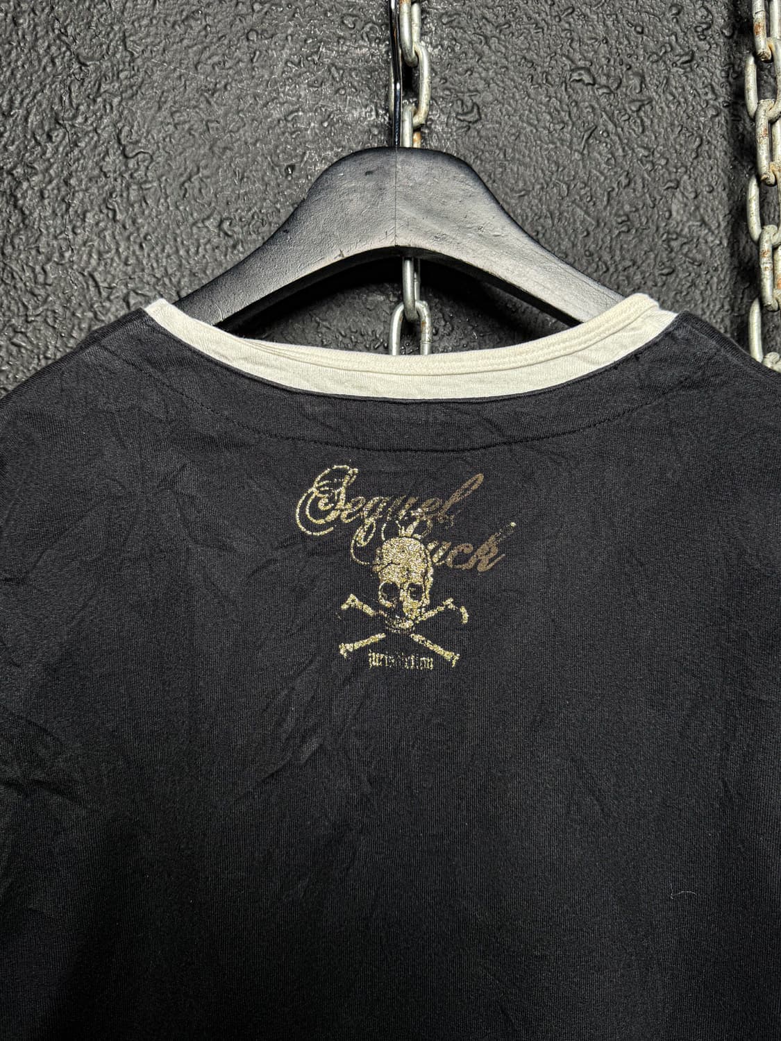 Leopard Cross Henley Layered Long Sleeve 상품이미지7