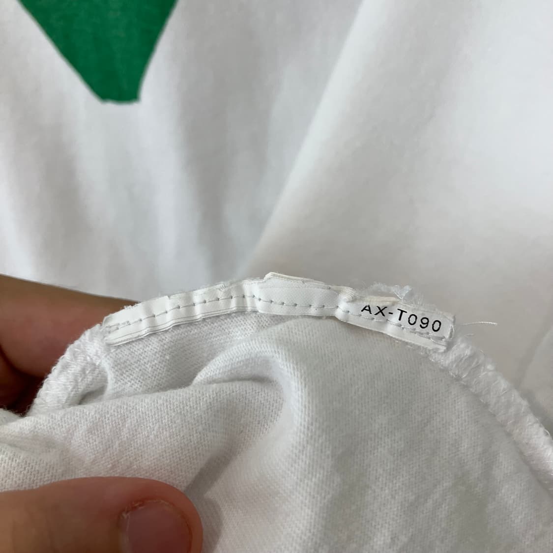 148 꼼데가르송 그린 더블 하트 반팔 상품이미지5