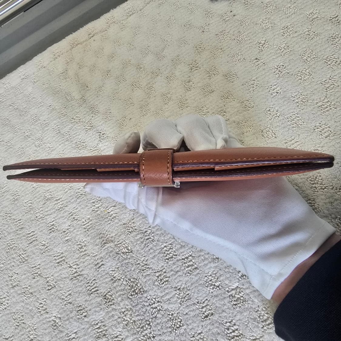 [중고/정품] 에르메스 베안 앱송 골드 하드웨어 장지갑 상품이미지8