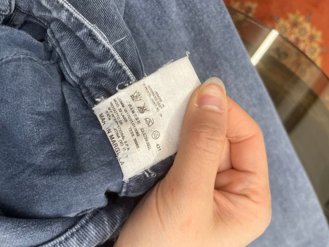 마르지엘라 MM6 Cropped Denim Pants 상품이미지7