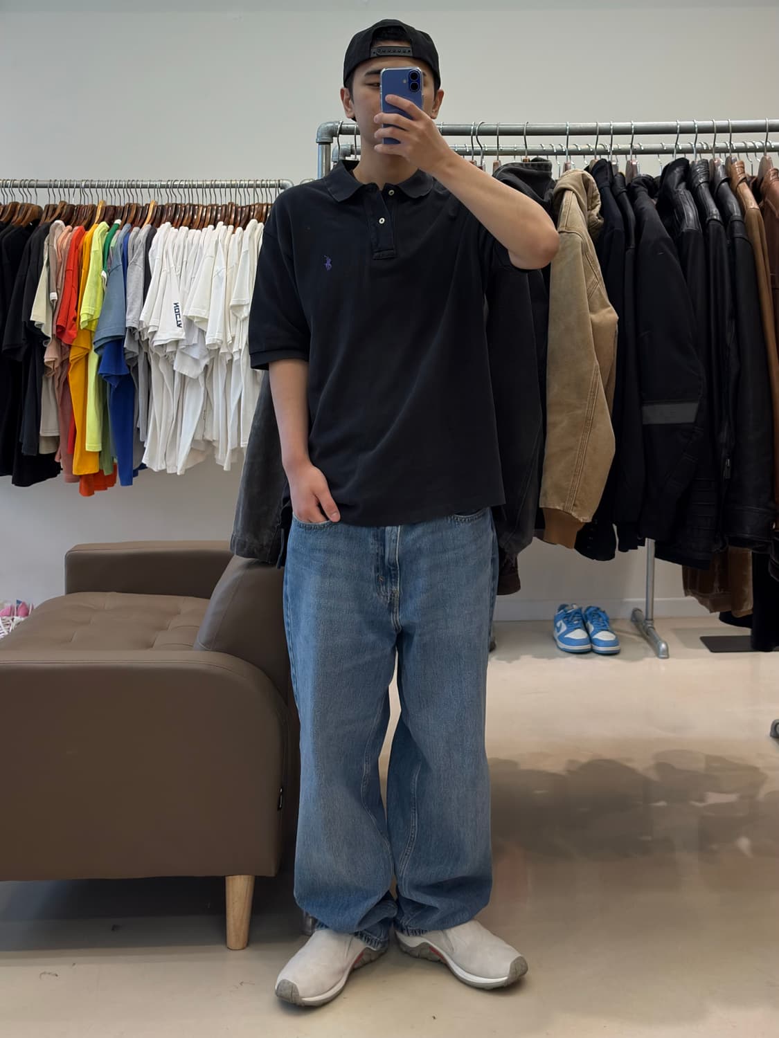 폴로 랄프로렌 카라티 블랙 상품이미지8