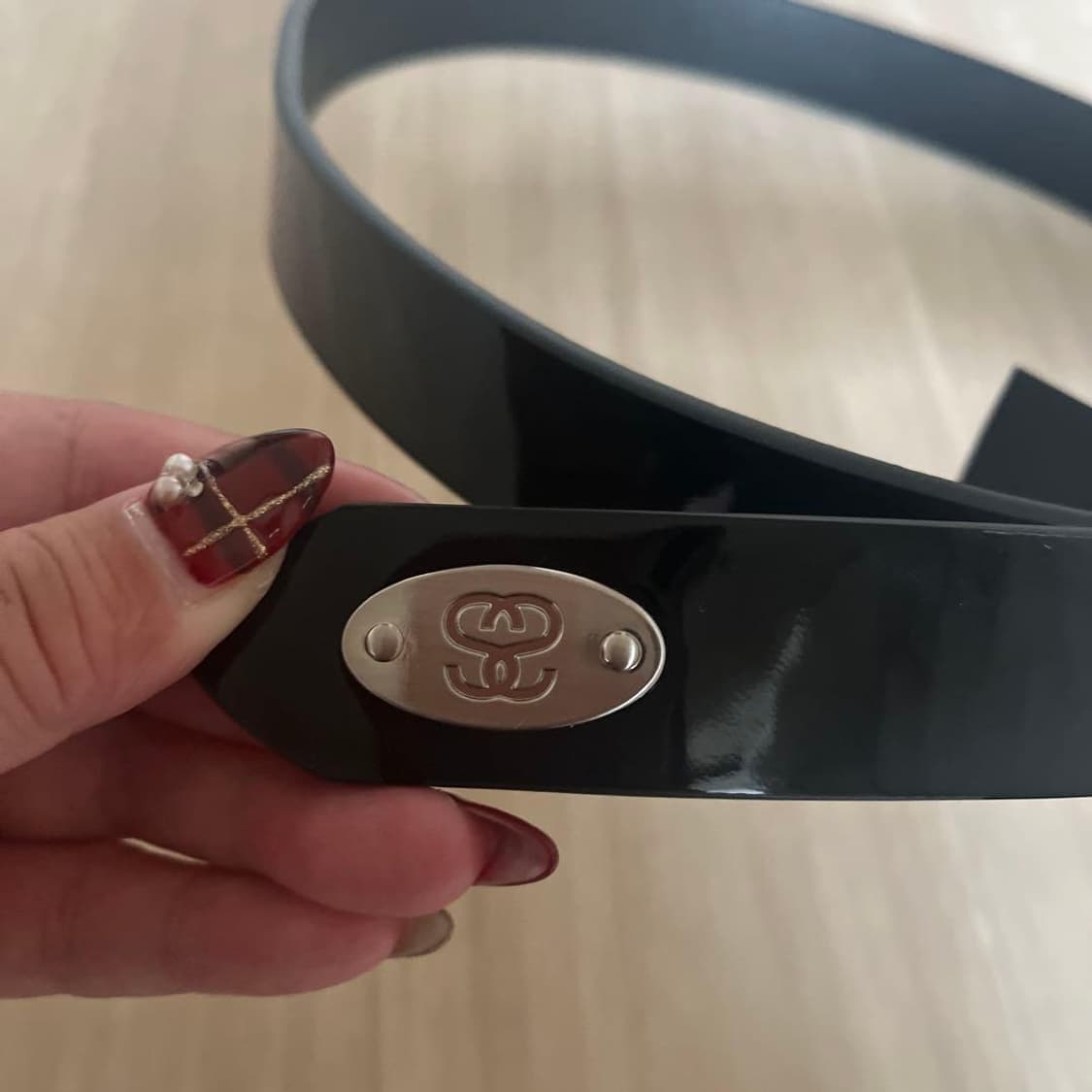 스투시 펜던트 레터 벨트 상품이미지2