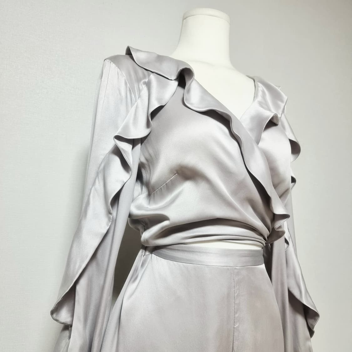 짐머만 점프수트 실크100% (55~날씬66/표기AU2) 안입은소장품정리 상품이미지4