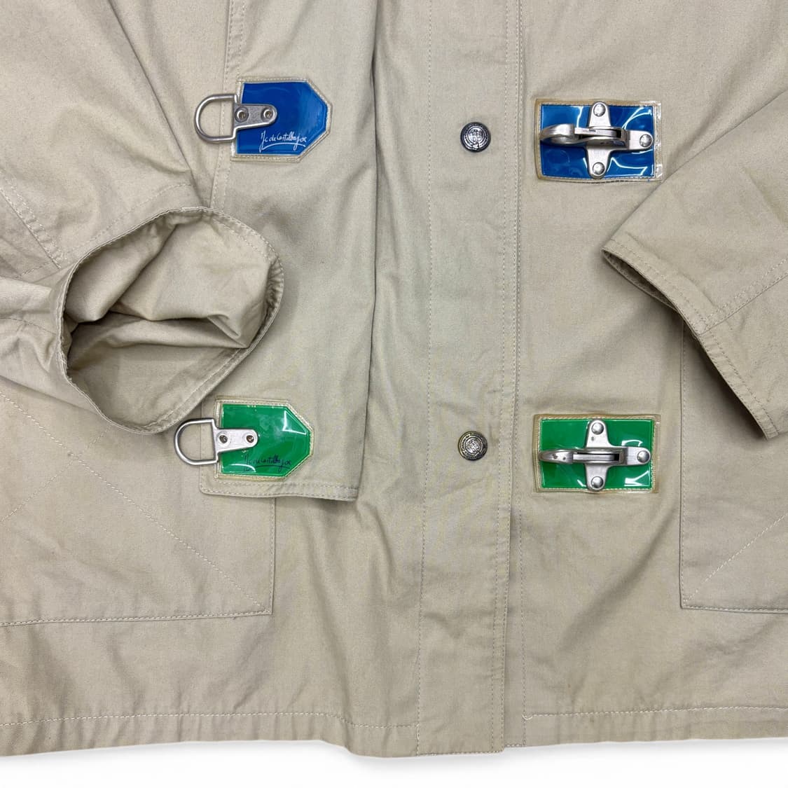 90's 장 샤를 드 카스텔바작 파이어맨 코트 상품이미지6