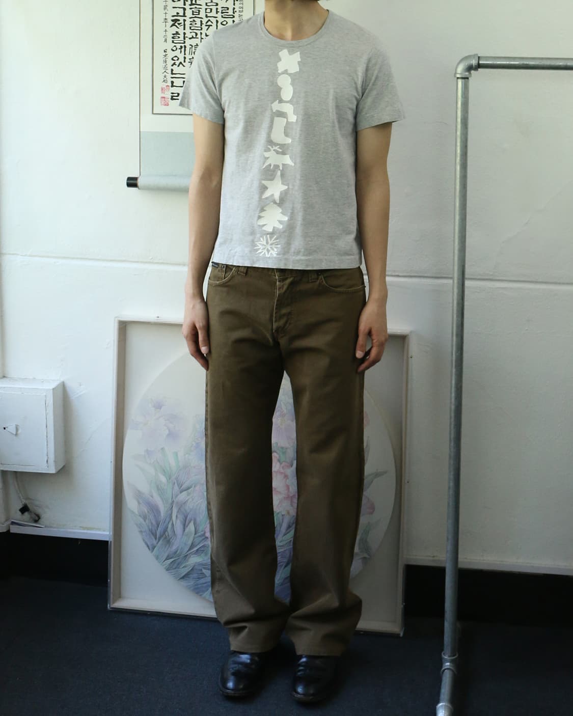 돌체 앤 가바나 스트레이트 코튼 팬츠 상품이미지2