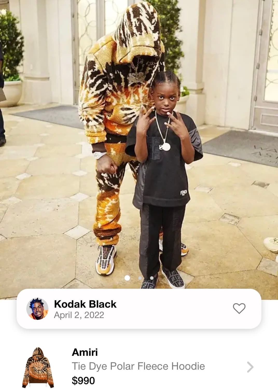 Amiri tie dye fleece hoodie 상품이미지8