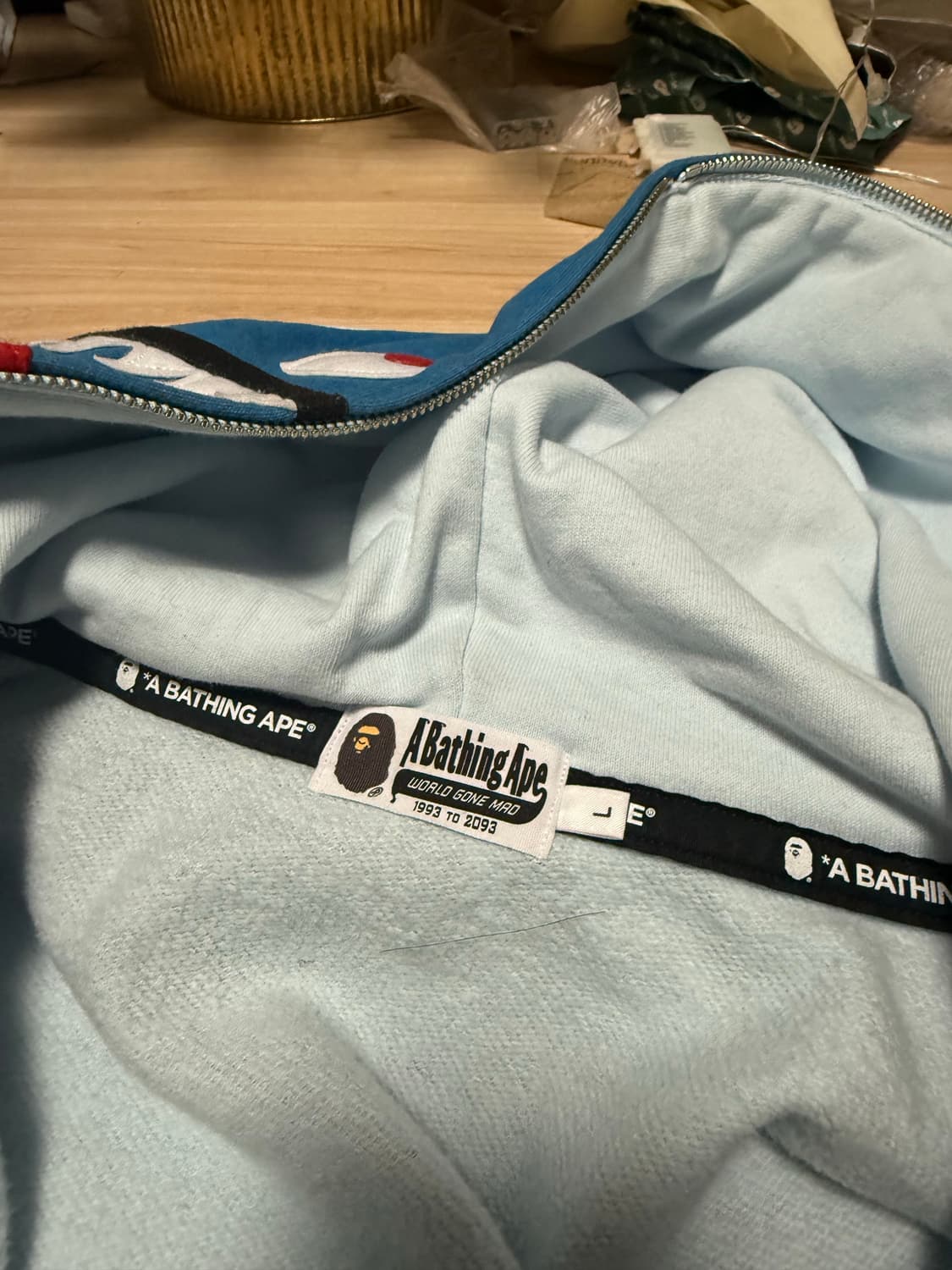 베이프 메가 ABC 카모 더블 샤크 L 상품이미지4