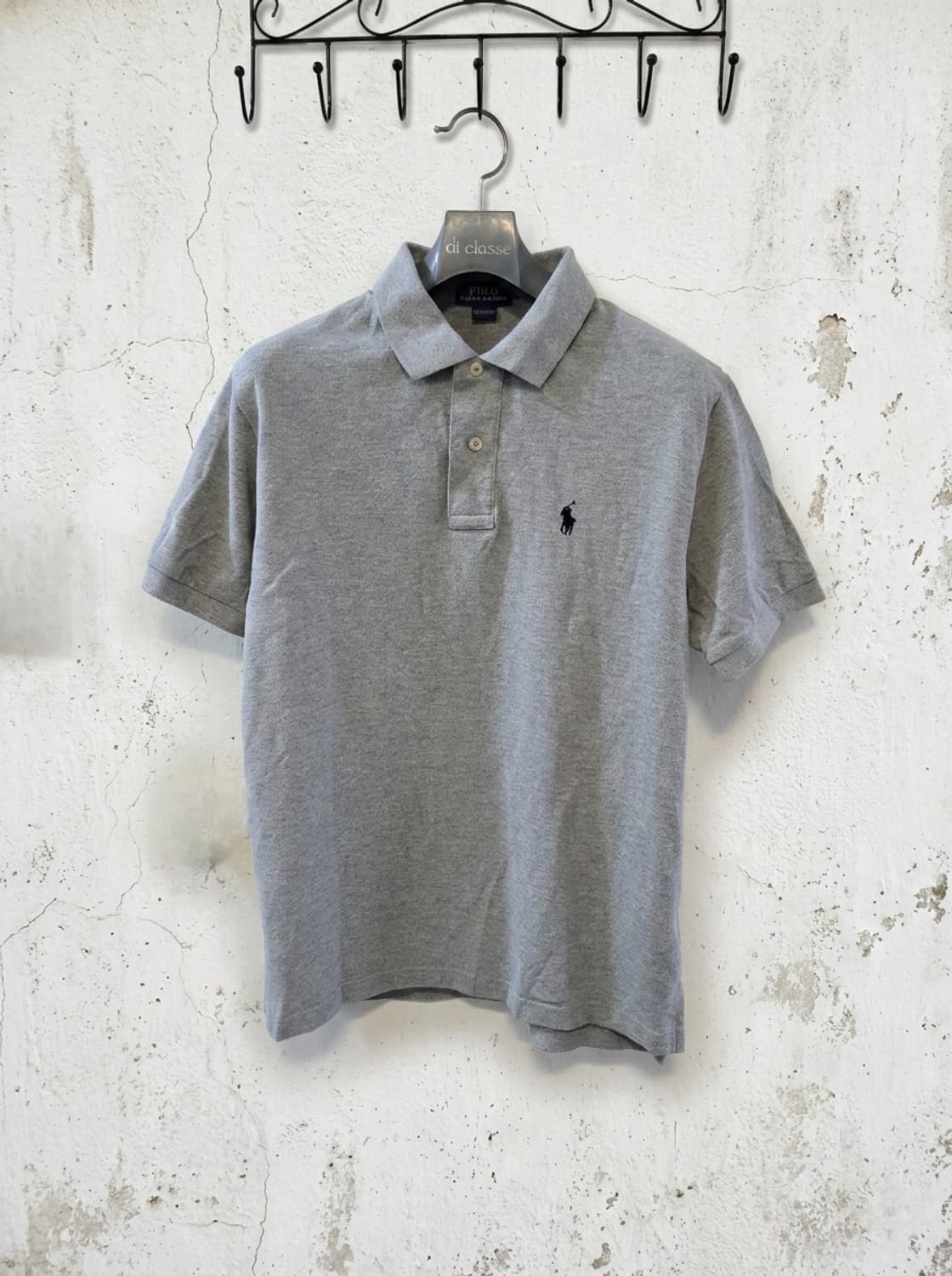 폴로 랄프로렌 회색 반팔 카라티 M 상품이미지1