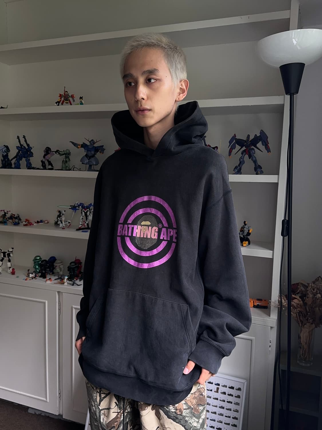 Bape 서클 로고 루지 후드 상품이미지6