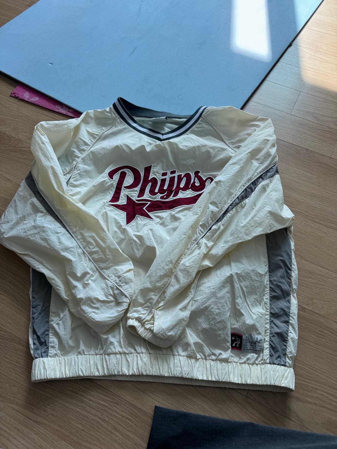 [L] (피지컬 디파트먼트)테일로고 롱슬리브_오프화이트 상품이미지3