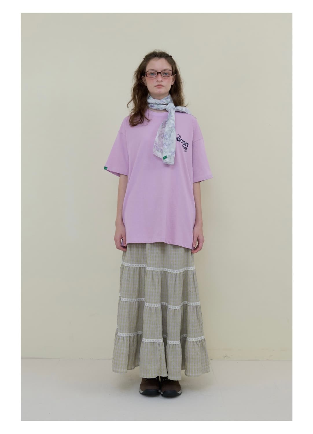 no content muted cancan long skirt 노컨텐츠 상품이미지3