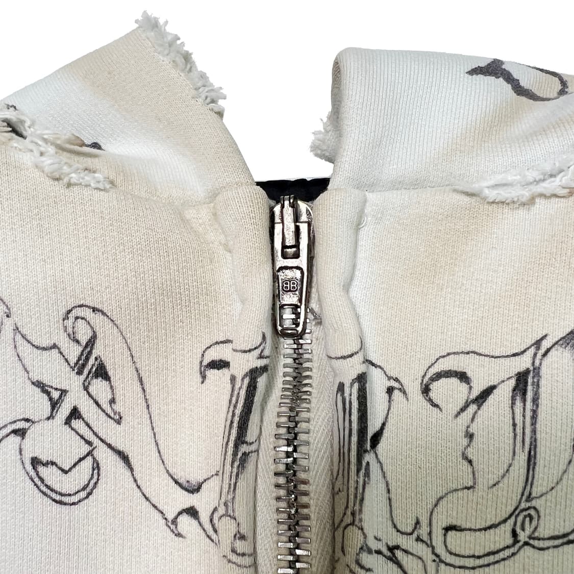 발렌시아가 24ss 타투 후드집업 상품이미지4