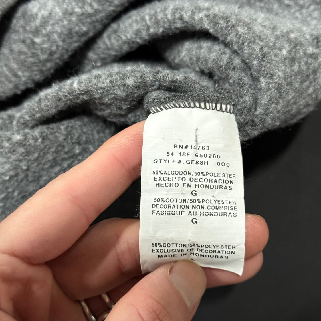 챔피온 빅사이즈 자수 로고 스웻 셔츠 맨투맨 상품이미지6