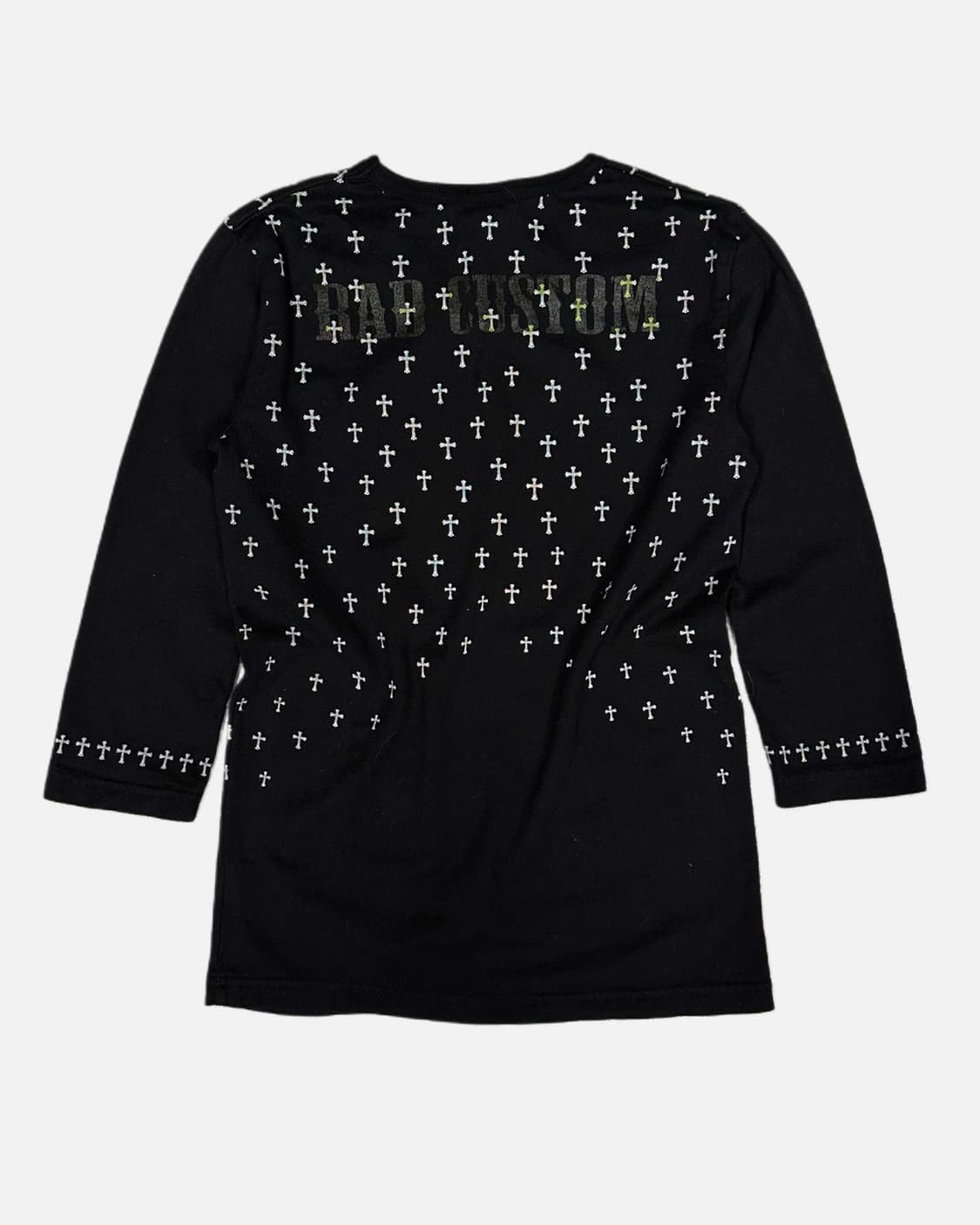 RAD CUSTOM cross pattern back logo t 상품이미지5