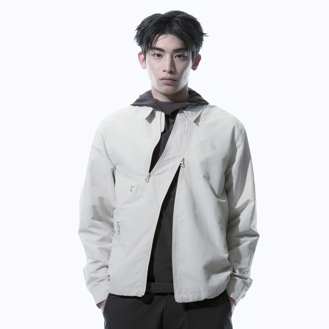 산산기어 코치자켓 아이보리 상품이미지2