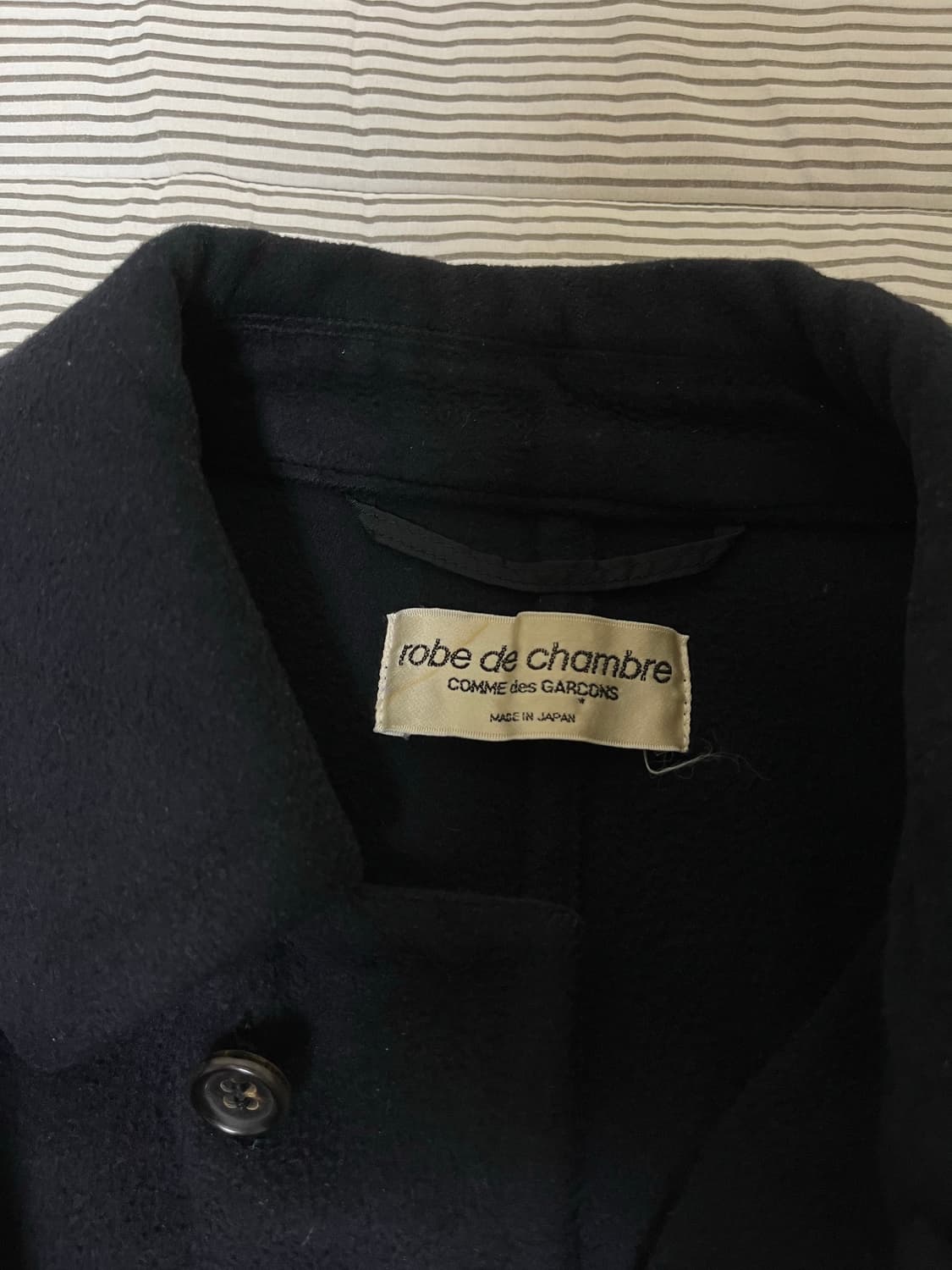 꼼데가르송 로브드샴브레 1993AW 큐프라 도킹 코트 상품이미지5
