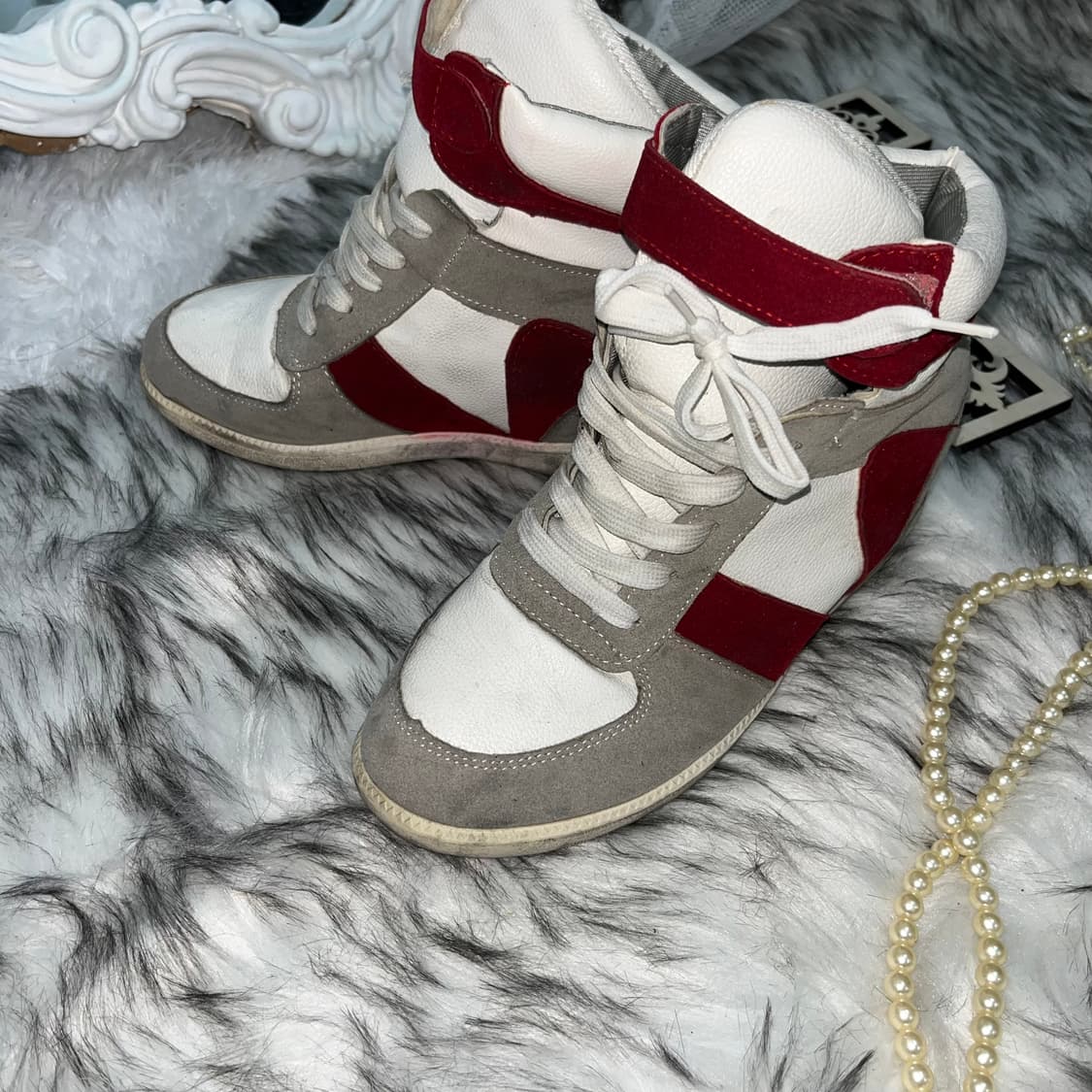 빈티지 웨지힐 스니커즈 상품이미지4