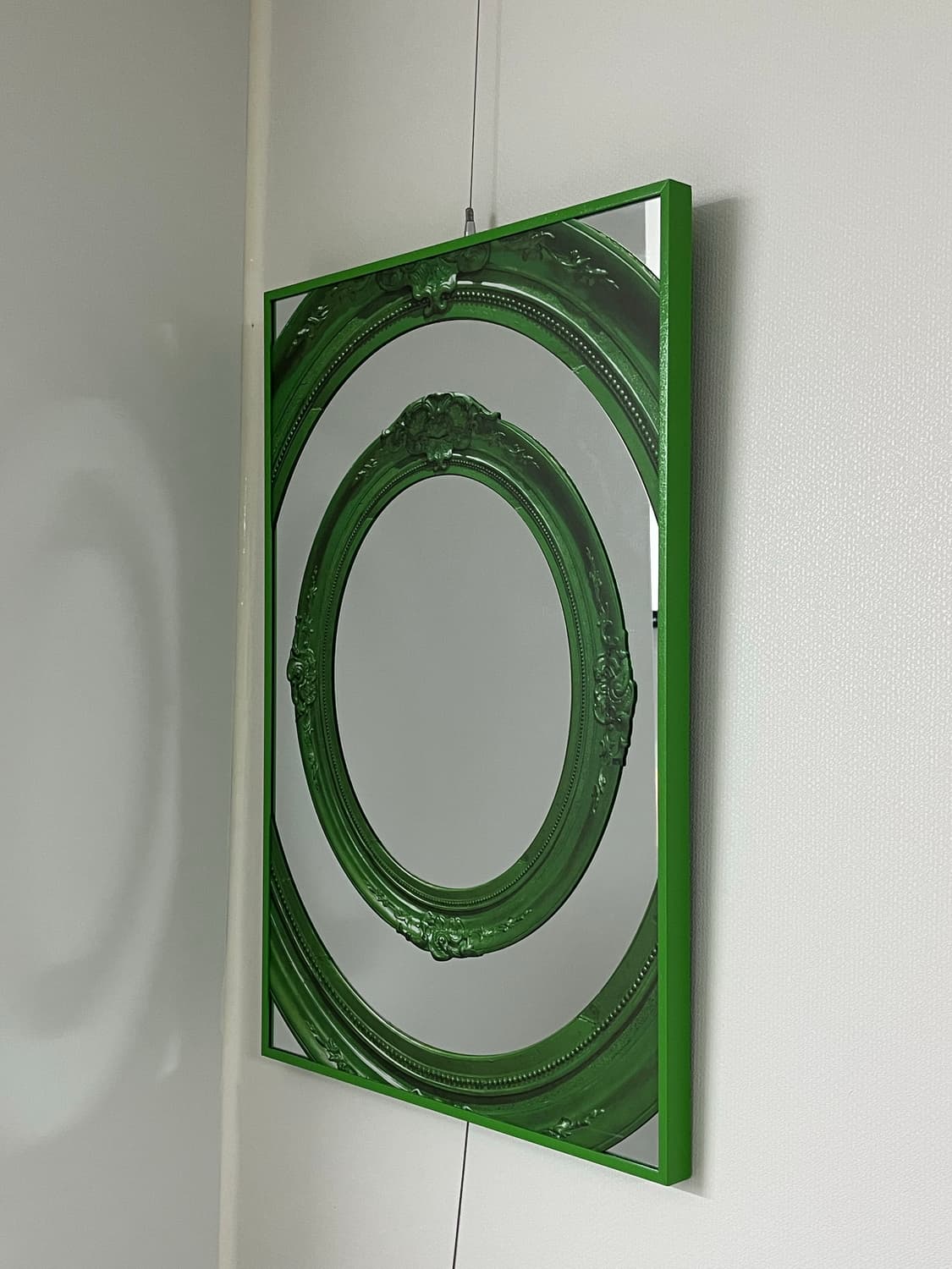 세이투셰 프레임 미러 그린 상품이미지2