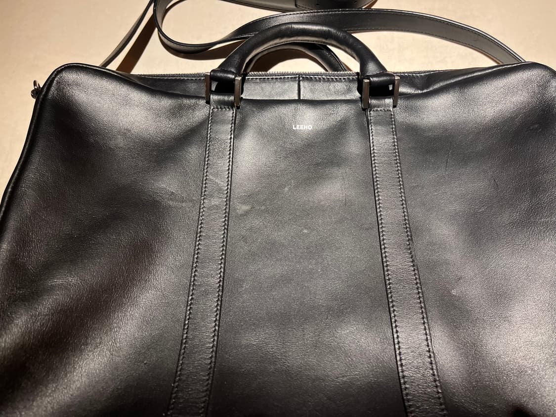 LEEHO 이호 소가죽 서류 가방 상품이미지2
