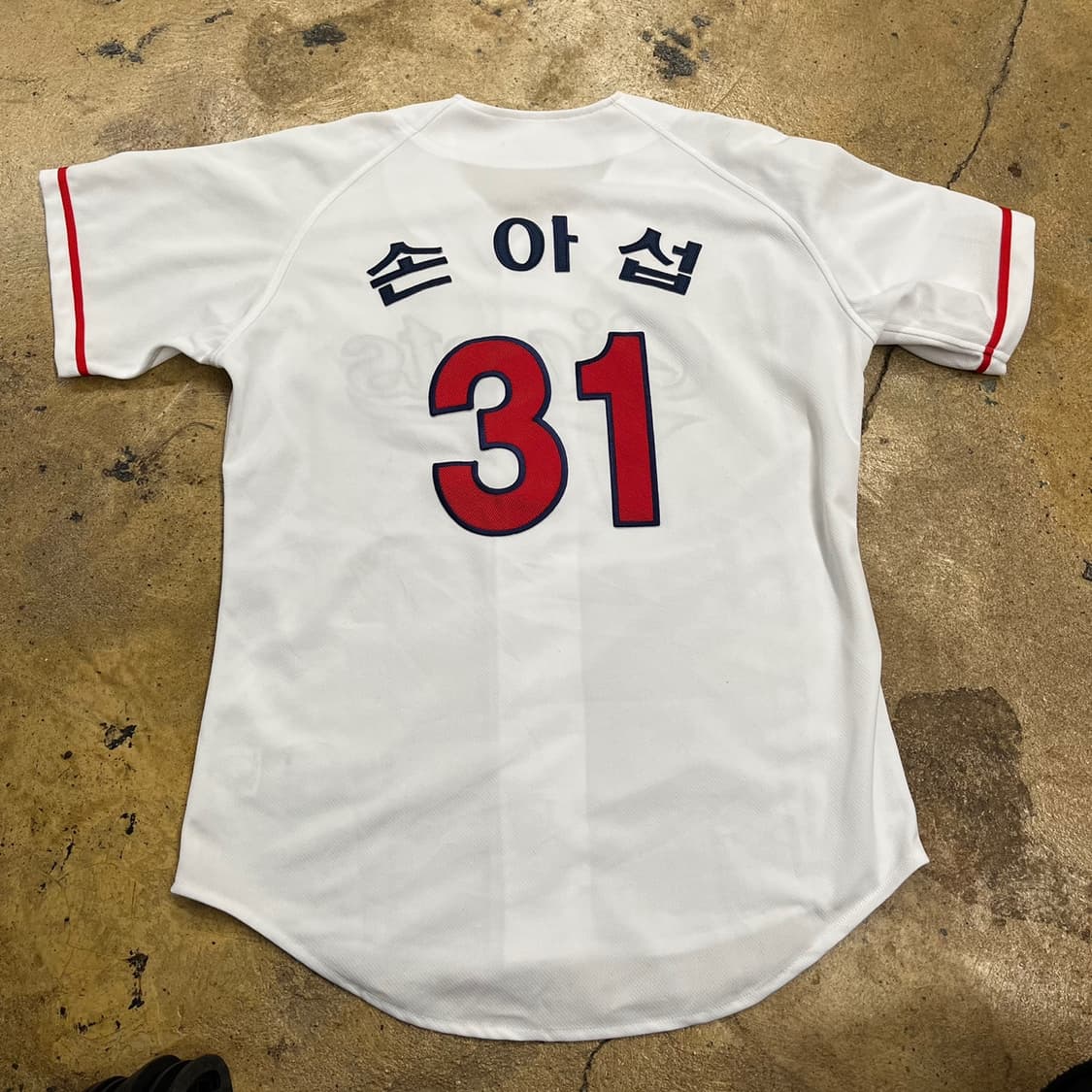 [M] 롯데 자이언츠 야구 유니폼 손아섭 마킹 b14 상품이미지3