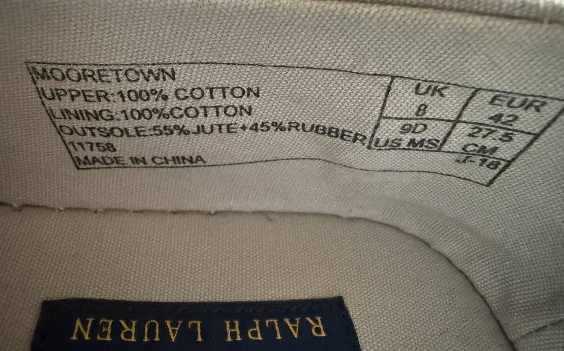 (A급) 랄프로렌 에스파드류 3피스 상품이미지6