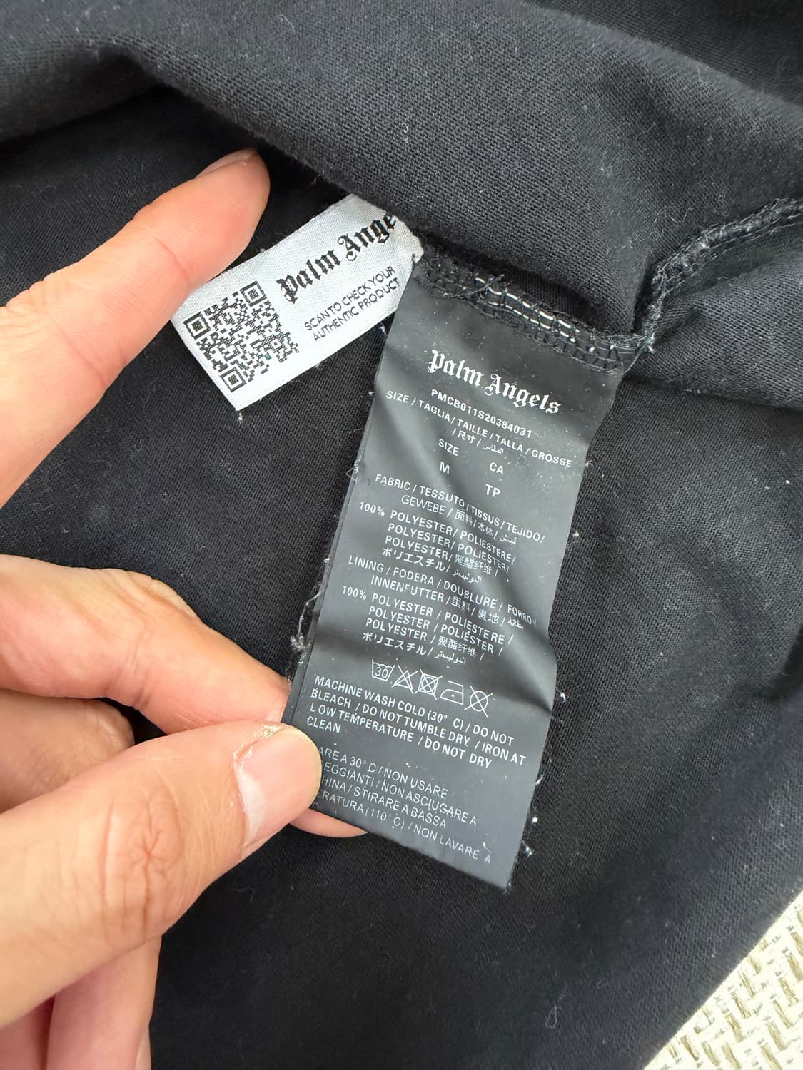 정품) 팜엔젤스 백로고 반팔 티셔츠 M 상품이미지7