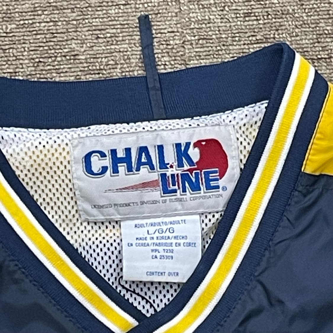 (L) NBA PACERS 패커스 팀 웜업 자켓 상품이미지5