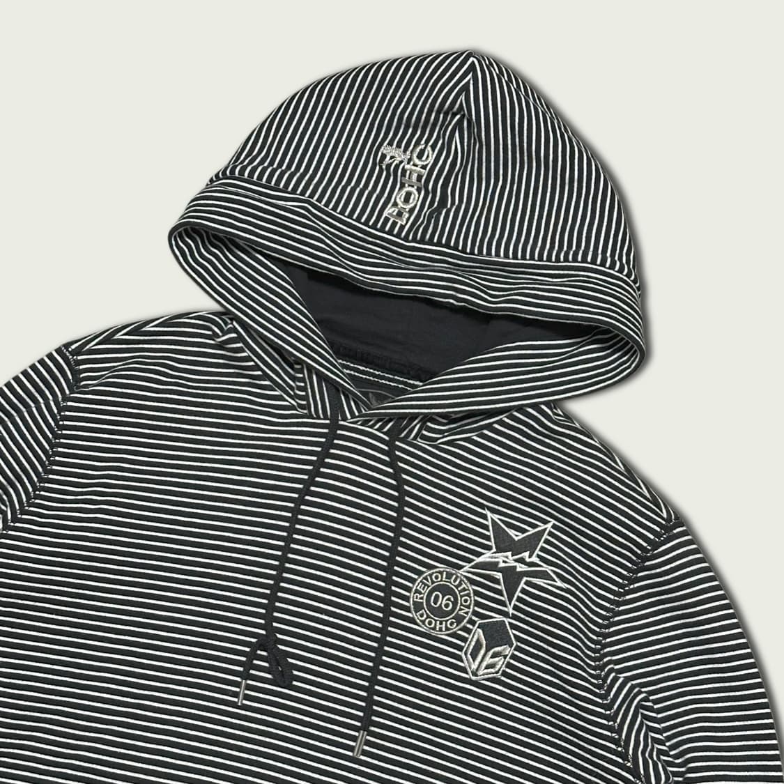 Dohc 스트라이프 후드티 상품이미지3