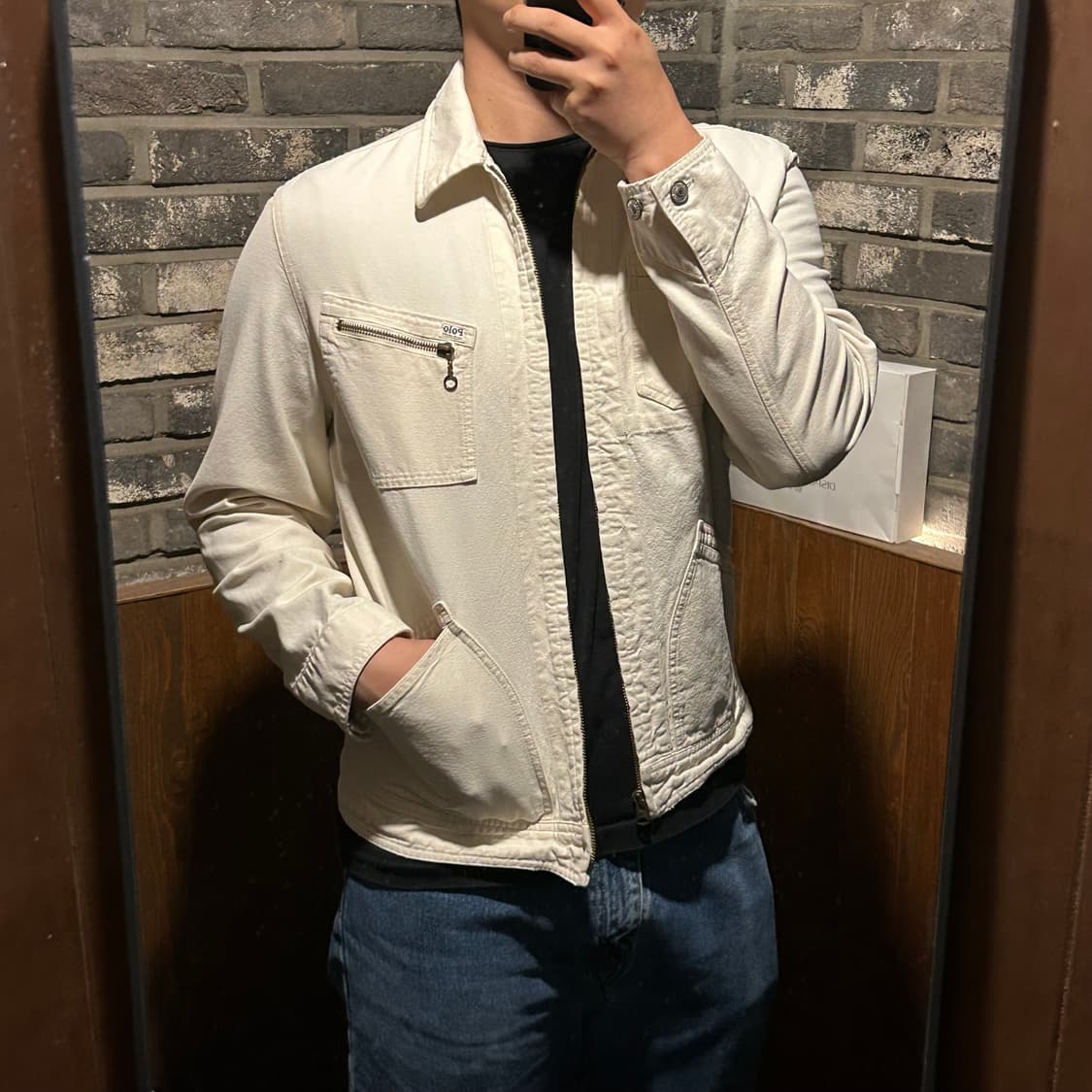 L) 폴로 랄프로렌 도네갈 91-B 드리즐러 캔버스 워크 자켓 상품이미지10