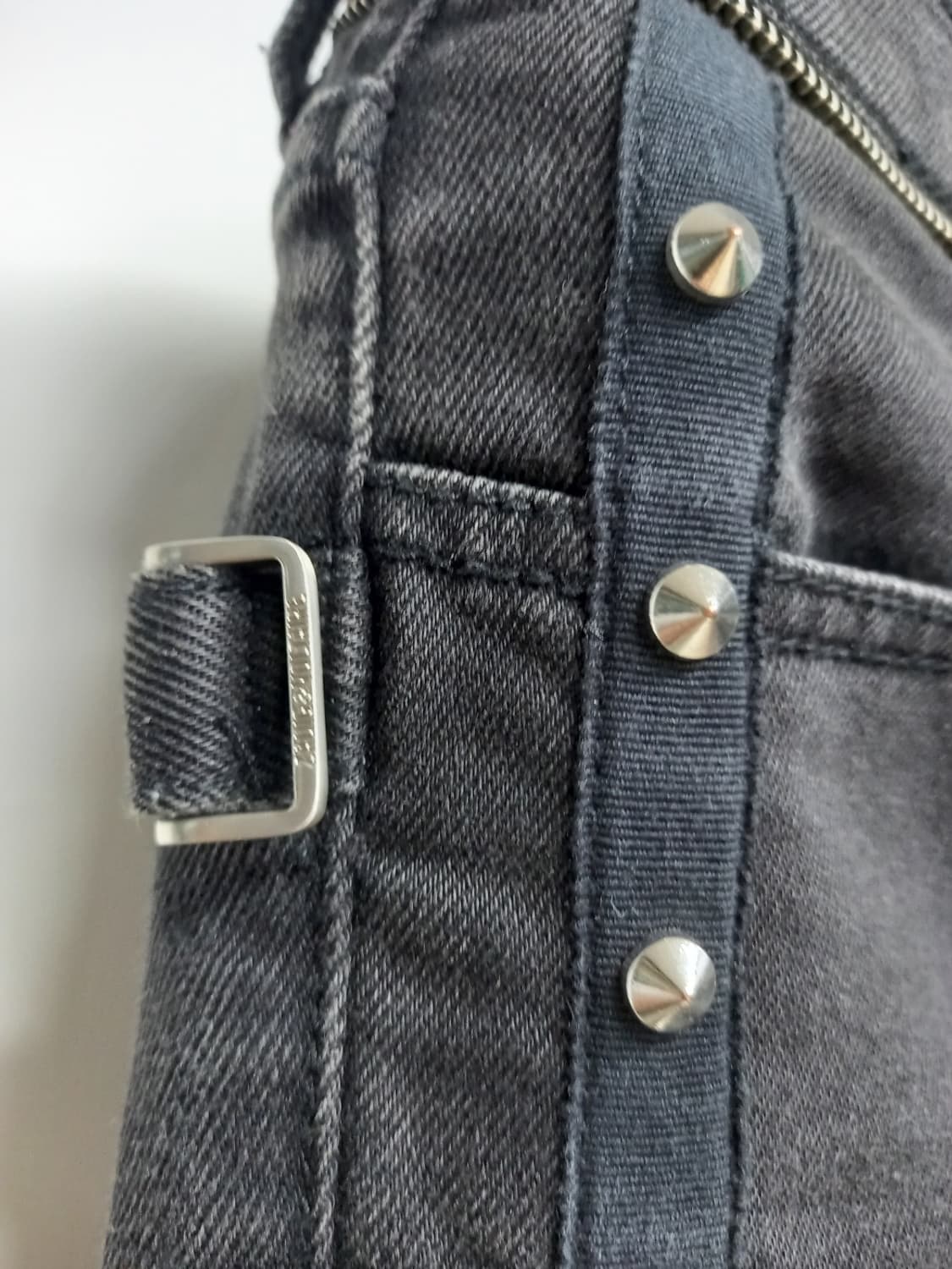 쟈딕앤볼테르 춘추동 블랙진 9부 데님 28.29 상품이미지6