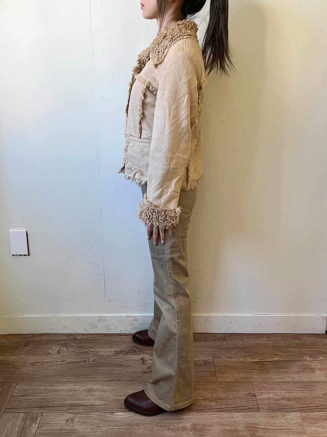 Luxue 스웨이드 테슬 자켓 상품이미지8