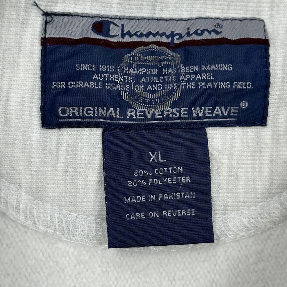 챔피온 리버스위브 칼리지 오트밀 맨투맨 (실측 XXL) 상품이미지7