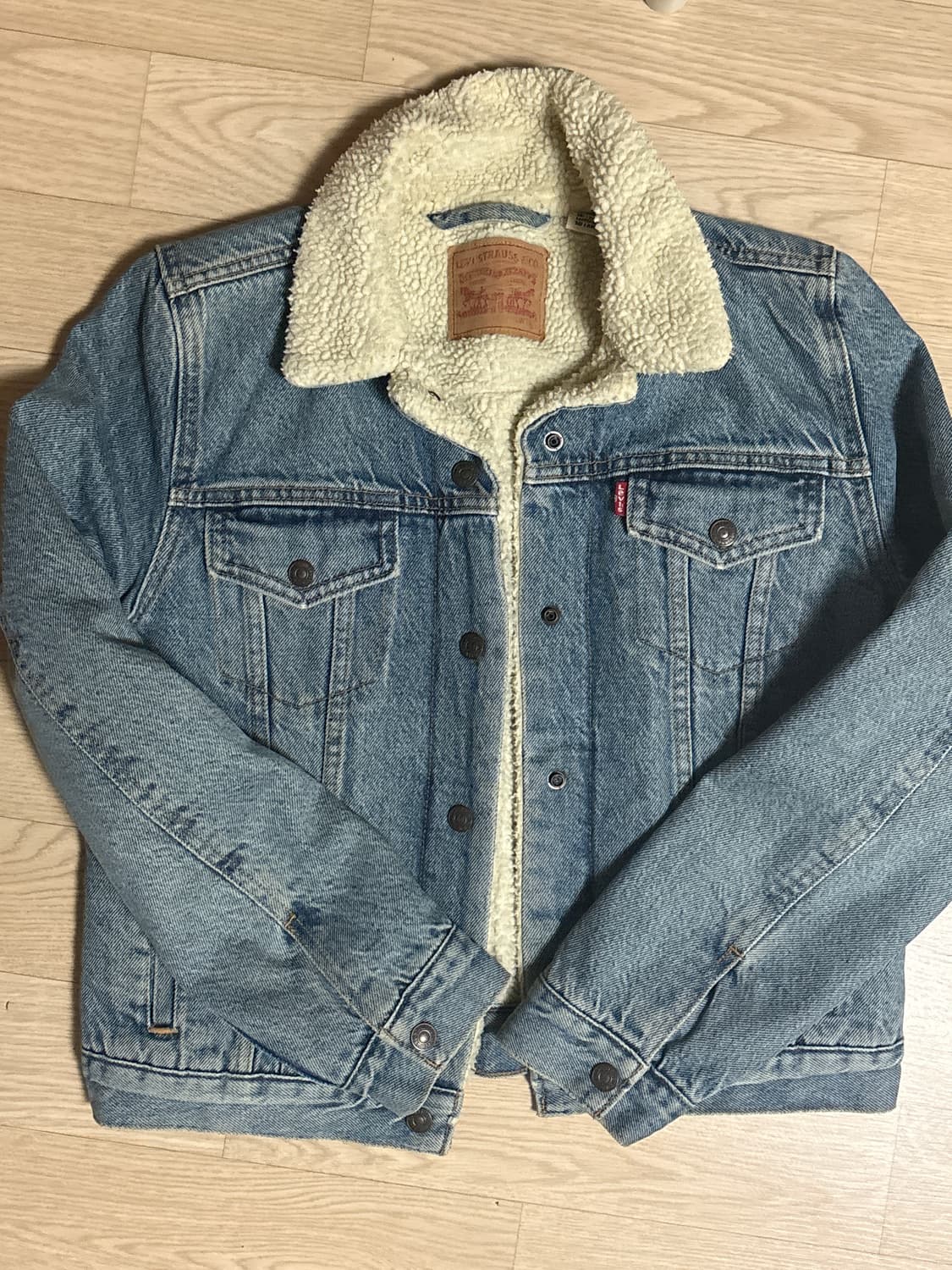 리바이스 양털 청자켓 상품이미지1