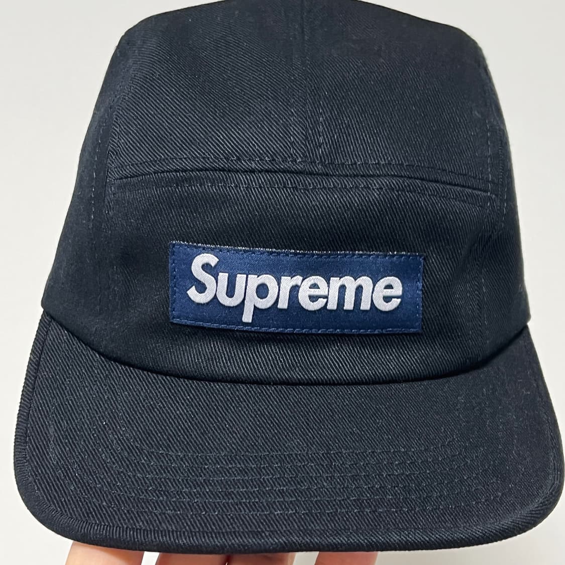 슈프림 2007 5패널 캠프캡 네이비  상품이미지6