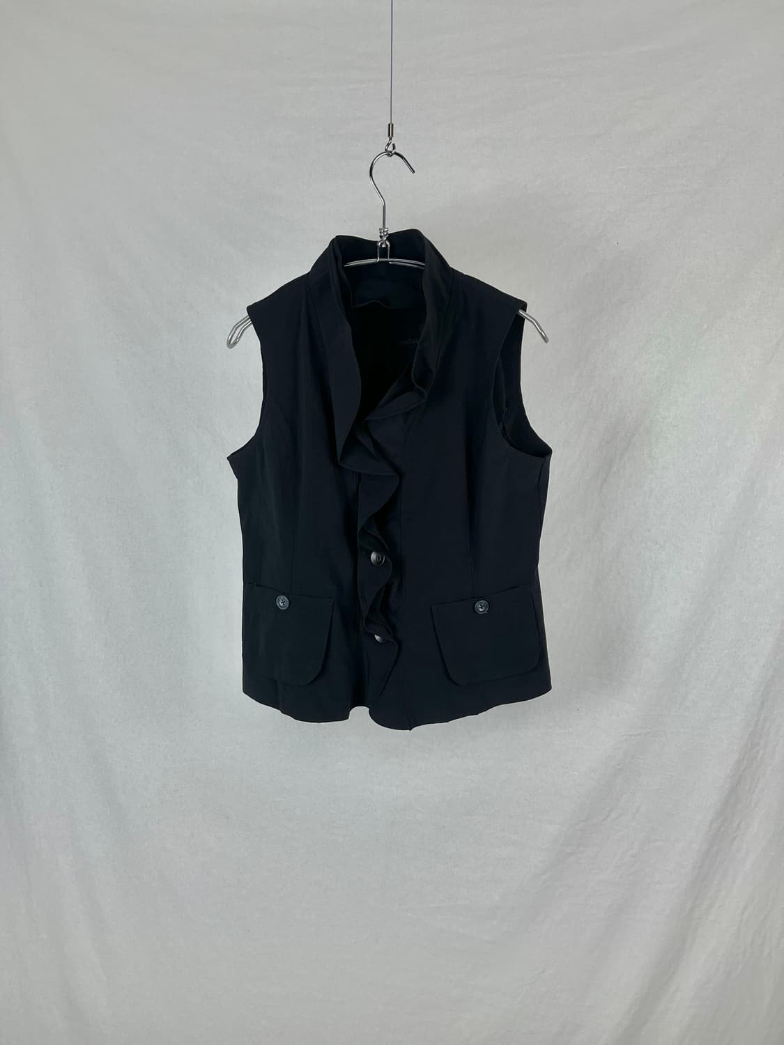 Vintage 드레이핑 베스트 상품이미지3