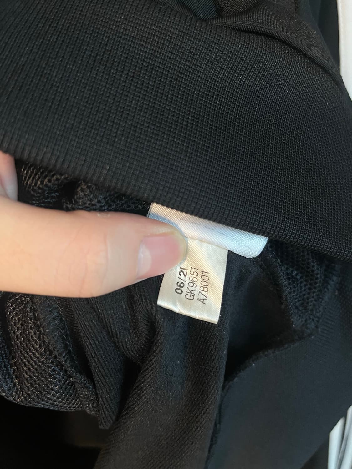 아디다스 져지 블랙 (XL size)  상품이미지6