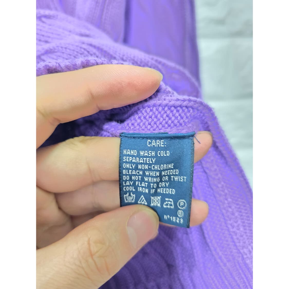 택포// 폴로랄프로렌 케이블 니트 M 상품이미지3