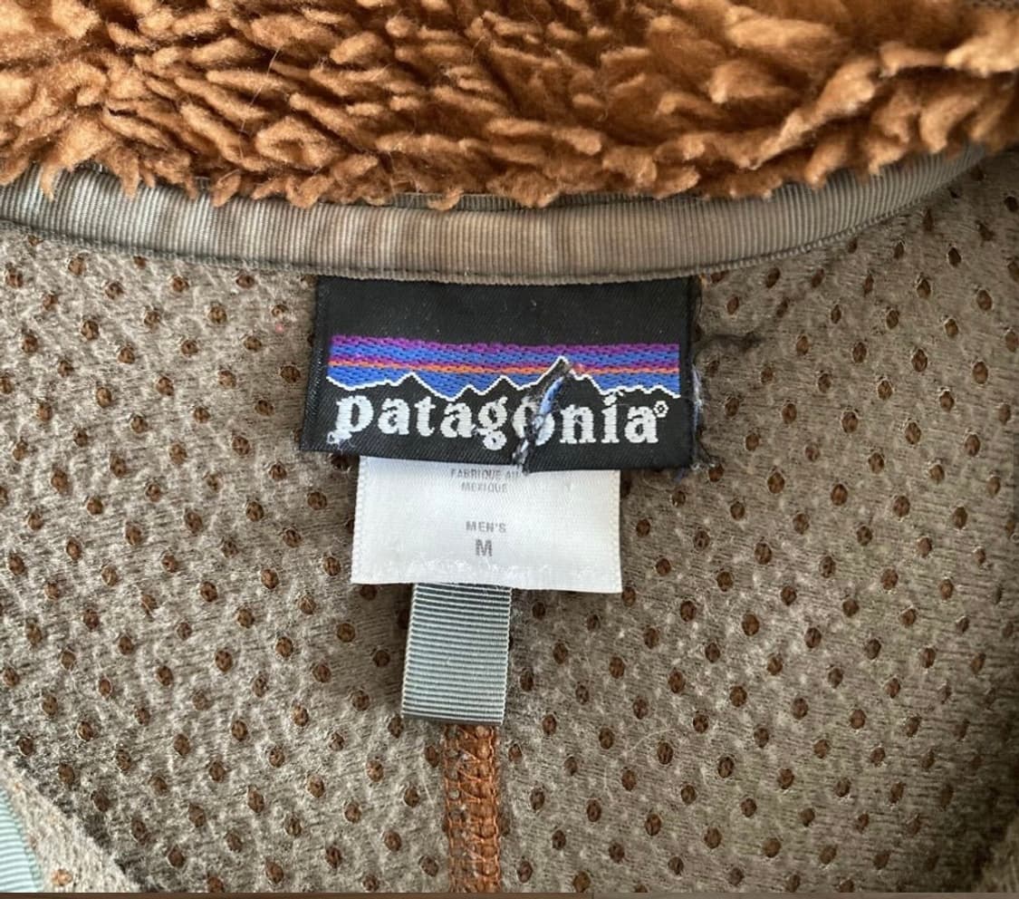 파타고니아 빈티지 딥파일 브라운 M(카멜사장님 착용) 상품이미지4